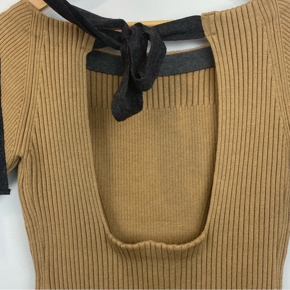 JASON Wu • Off-The-Shoulder Ribbed Stretch Wool And Silk-Blend Top - Picture 7 of 12